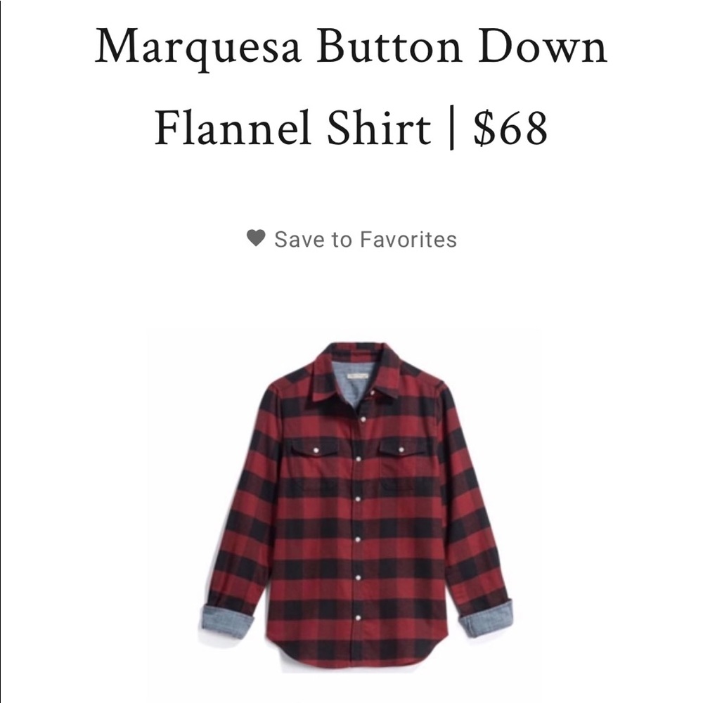 Taylor Vintage Flannel Button up